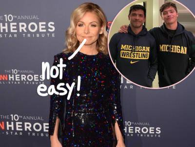 Kelly Ripa Says Dropping Her Youngest Son Joaquin Off At College Was A ‘Brutally Painful’ Experience - perezhilton.com - Michigan