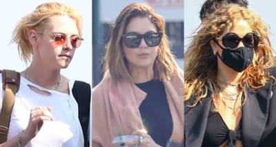 Kristen Stewart, Ashley Benson, & Rita Ora Board Jet for Flight to NYC for Fashion Week - www.justjared.com - New York