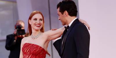 Jessica Chastain Thinks Her Viral Moment With Oscar Isaac Is Actually Really Funny - www.justjared.com