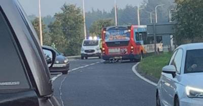 Cyclist rushed to hospital with serious injuries after horror crash with bus on A91 - www.dailyrecord.co.uk - Scotland