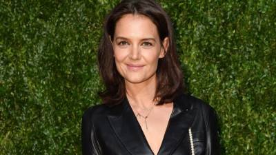 Katie Holmes Updated the Little Black Dress With This Bold Cutout Look - www.glamour.com