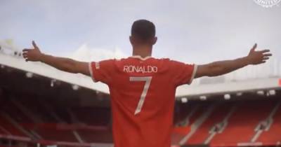 Manchester United share video showing Cristiano Ronaldo making Old Trafford return - www.manchestereveningnews.co.uk - Manchester