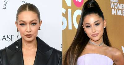 Fans Are Convinced Gigi Hadid Looks Just Like Ariana Grande in Her Moschino Campaign - www.usmagazine.com - New York