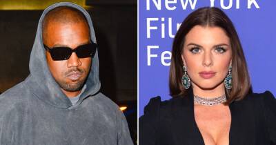 Julia Fox - Antonio Brown - Oh? Kanye West Had Someone Come Shave His Beard in the Middle of His Date With Julia Fox - usmagazine.com - New York