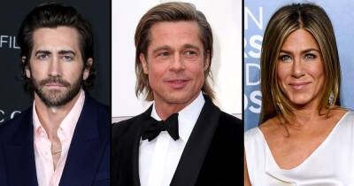 Brad Pitt - Angelina Jolie - Jennifer Aniston - Justin Theroux - Jake Gyllenhaal - Jake Gyllenhaal Recalls Awkwardly Meeting Brad Pitt During Jennifer Aniston Marriage - usmagazine.com - Hollywood - Indiana - county Pitt