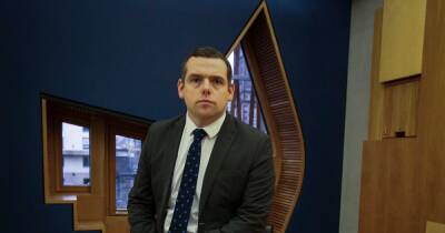 Douglas Ross branded 'lightweight' by Tory Cabinet minister after he calls for Boris Johnson to resign - www.dailyrecord.co.uk - Britain - Scotland - county Ross - county Douglas