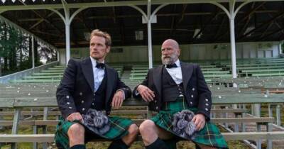 Jamie Fraser - Graham Mactavish - Outlander's Sam Heughan and Graham McTavish get fans in a flutter after talking about stripping - dailyrecord.co.uk - Scotland