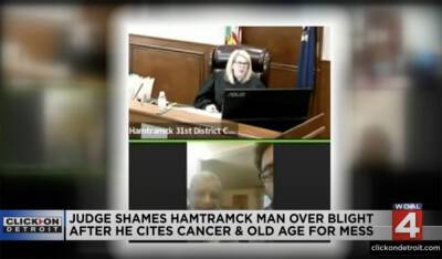 Petition Goes Viral To Remove Judge Who Wanted To Jail 72-Year-Old Cancer Patient Over Lawnwork! - perezhilton.com - Britain - Detroit - Michigan