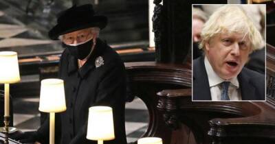 Boris Johnson - Lib Dem - Philip Princephilip - Downing Street staff 'partied on eve of Prince Philip funeral' where Queen sat mourning alone - dailyrecord.co.uk - Scotland