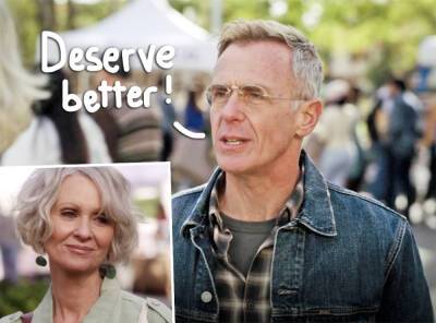 Cynthia Nixon - David Eigenberg - And Just Like That... Writers Defend Steve's Storyline Against Fans Who Claim They 'Hate' Actor David Eigenberg - perezhilton.com