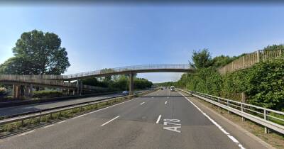 Scots cops hunt yobs who lobbed missile from bridge leaving car badly damaged - dailyrecord.co.uk - Scotland - city Irvine