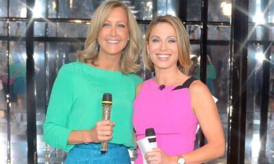 Amy Robach receives the sweetest message from co-star Lara Spencer after sharing celebratory post - hellomagazine.com