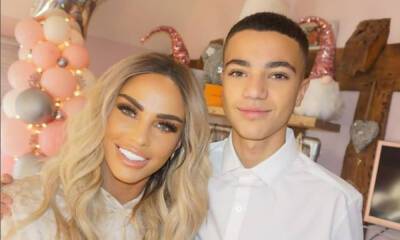 Katie Price - Peter Andre - Michael Jackson - Emily Macdonagh - Peter Andre's son Junior gives mum Katie Price surprise gift following family drama - hellomagazine.com