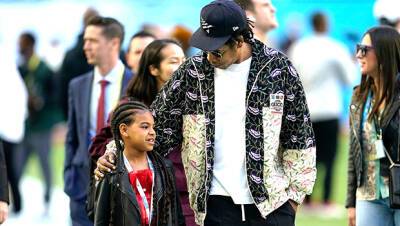 Blue Ivy Carter - Tina Lawson - Jay Z Takes Daughter Blue Ivy Out For Daddy-Daughter Date To The Rams Game: Photo - hollywoodlife.com - Los Angeles