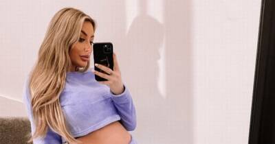 Love Island's Chloe Crowhurst shows off growing bump after announcing pregnancy - ok.co.uk