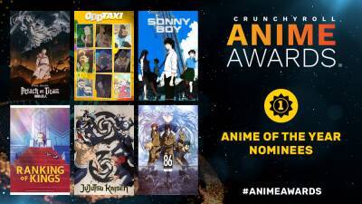 Crunchyroll Anime Awards 2022 Nominations Include ’86 Eighty-Six,’ ‘Jujutsu Kaisen,’ ‘Oddtaxi’ (EXCLUSIVE) - variety.com - Britain - Spain - France - Russia - Germany - Portugal