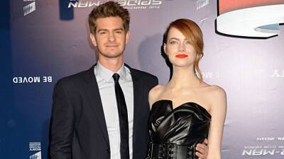 Emma Stone - Tom Holland - Josh Horowitz - Peter Parker - Andrew Garfield - No Way Home - Andrew Garfield Says He Lied to Ex Emma Stone About the 'Spider-Man' Movie - etonline.com - county Parker - county Garfield