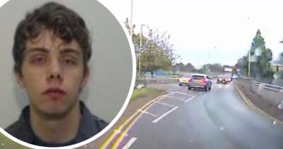 Teenage Mercedes driver leads police on heart-stopping high speed chase in stolen car - www.manchestereveningnews.co.uk