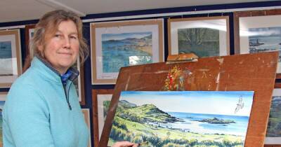 Dumfries and Galloway artist's year-long labour of love to interpret Stewartry coast and countryside - dailyrecord.co.uk - Britain - Scotland