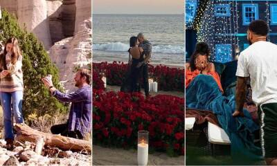 Ruth Langsford - Katy Perry - Megan Fox - Jennifer Lopez - Kourtney Kardashian - Sofia Vergara - Vogue Williams - Lily Collins - Charlie Macdowell - 22 celebrity proposals that are too romantic for words: Kourtney Kardashian, Katy Perry & more - hellomagazine.com - Paris - Los Angeles - city Orlando