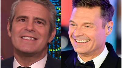 Dick Clark - Cooper - Andy Cohen Admits He Was ‘Overserved’ After Dissing Ryan Seacrest During His NYE Special - glamour.com