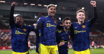 Marcus Rashford - David De-Gea - Diogo Dalot - Anthony Elanga - What Manchester United players said in dressing room at half-time during Brentford win - manchestereveningnews.co.uk - Manchester
