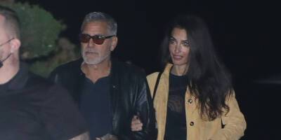 Cindy Crawford - George Clooney - Julia Roberts - Kaitlyn Dever - Amal Clooney - George & Amal Clooney Dine Out With Cindy Crawford & Rande Gerber in LA - justjared.com - Australia - Los Angeles - USA - Malibu