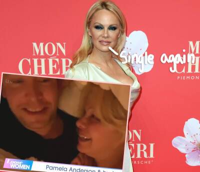 Pamela Anderson - Christmas Eve - Jon Peters - Dan Hayhurst - Pam - Pamela Anderson Getting Divorced For Fifth Time -- Controversial Marriage Ending After Only 1 Year! - perezhilton.com - Canada - city Vancouver, county Island