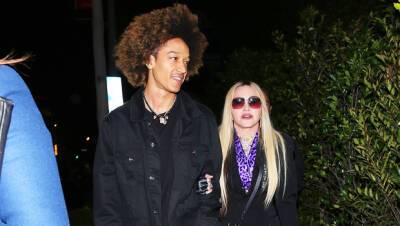 Madonna’s Son David, 16, Bonds With Her BF Ahlamalik Williams, 27, On Dinner Date Out - hollywoodlife.com - Italy
