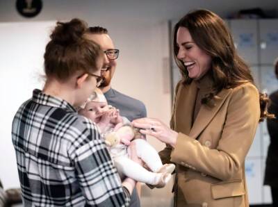 Kate Middleton - prince Louis - princess Charlotte - Williams - Prince William Jokes ‘No More’ As Wife Kate Middleton Holds Adorable Baby - etcanada.com