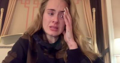 Adele - Adele in tears in emotional clip as she's forced to postpone Las Vegas residency - ok.co.uk - Las Vegas