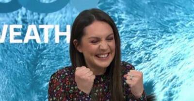GMB viewers in hysterics as Laura Tobin says 'frosty fart' blunder on live TV - www.ok.co.uk - Britain - city Northampton