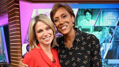 Robin Roberts - Amy Robach - 'Good Morning America' Anchors Robin Roberts and Amy Robach Both Test Positive for COVID-19 - etonline.com