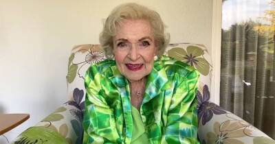 Betty White - Jeff Witjas - Betty White Asks Fans to ‘Stick Around’ in Message Recorded Shortly Before Her Death - usmagazine.com - county Cleveland