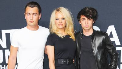 Pamela Anderson - Tommy Lee - Brandon Lee - Dan Hayhurst - Pamela Anderson’s Sons ‘Extremely Supportive’ Of Split From Dan Hayhurst: ‘Glad’ She’s Home - hollywoodlife.com - Los Angeles - California - Canada