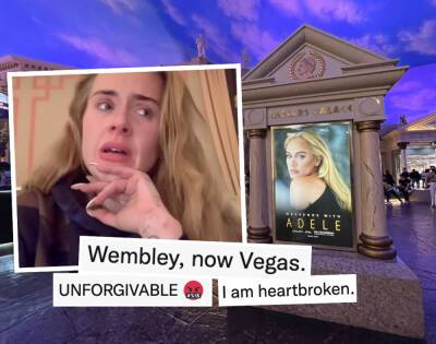 Adele Fans Who Already Traveled To Vegas Are FURIOUS Over Last-Minute Postponement - perezhilton.com - London - Las Vegas - city Sin