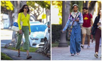 Michelle Obama - Barack Obama - Donald Glover - Malia Obama - Sasha Obama - Sasha and Malia Obama separately stroll the streets of LA while getting settled in their new city - us.hola.com - Los Angeles - Los Angeles - California - Hawaii - Michigan