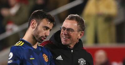 Ralf Rangnick - John Barnes - Bruno Fernandes - Ralf Rangnick told Manchester United results as manager will not affect consultancy role - manchestereveningnews.co.uk - Manchester - Germany - city Newcastle - city Norwich