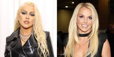 Britney Spears - Christina Aguilera Shows Support for Britney Spears, Two Months After Being Called Out by the Singer - justjared.com