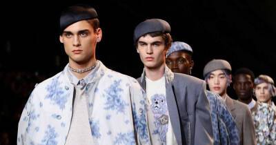 Dior Homme swings romantic with embellished men’s looks at Paris Fashion Week - msn.com - Britain