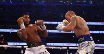 Anthony Joshua - Tyson Fury - Oleksandr Usyk - Top 25 boxers in the world ranked and how Tyson Fury, Anthony Joshua and Oleksandr Usyk compare - manchestereveningnews.co.uk - Britain - Mexico