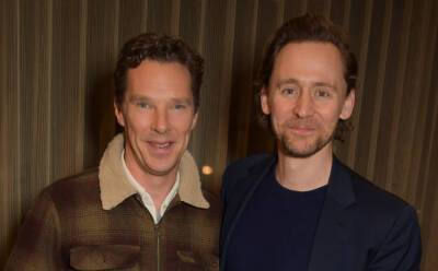 Tom Hiddleston Supports Fellow Marvel Star Benedict Cumberbatch at 'Power of the Dog' Screening - www.justjared.com - London
