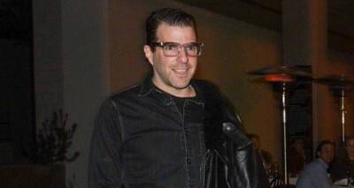 Zachary Quinto - Zachary Quinto Grabs Dinner with A Friend in Los Angeles - justjared.com - Los Angeles - Los Angeles