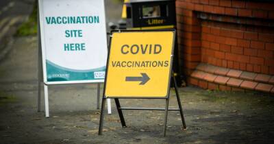 Anti-vaxxers with 'cease and desist notice' moved on by police from Covid-19 jab clinic after wrongly claiming 'crimes' were being committed - www.manchestereveningnews.co.uk - Britain - Manchester