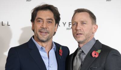 Marilyn Monroe - James Bond - Sam Mendes - Javier Bardem - Aaron Sorkin - Javier Bardem Celebrated Daniel Craig’s Birthday by Dressing as a Bond Girl and Popping Out of a Cake - variety.com