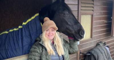 Gemma Collins - Gemma Collins falls off horse as she goes riding with fiancé and stepson - ok.co.uk