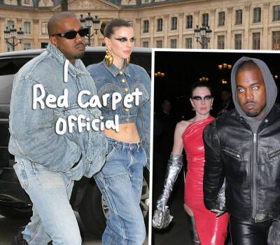 Kim Kardashian - Julia Fox - Kimmy Kakes - Kanye West & Julia Fox Take Paris Fashion Week -- With Kim Kardashian Inspired Look?? - perezhilton.com