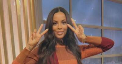 Holly Willoughby - Phillip Schofield - Kate Middleton - Rochelle Humes - Where is Rochelle Humes' jumper from? This Morning star's outfit details - ok.co.uk