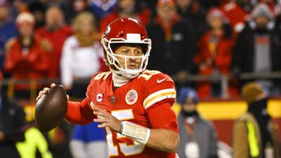 Tom Brady - Patrick Mahomes - Aaron Rodgers - Kansas City Chiefs’ Win Over Buffalo Bills On CBS Tops Viewership On NFL Playoffs Weekend; Double Digits Over 2021 - deadline.com - Los Angeles - California - San Francisco - county Bay - city Inglewood, state California - Kansas City - city Tampa, county Bay