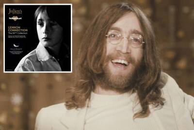 Paul Maccartney - John Lennon - Julian Lennon - Julian Lennon is selling The Beatles memorabilia as NFTs - nypost.com - Afghanistan